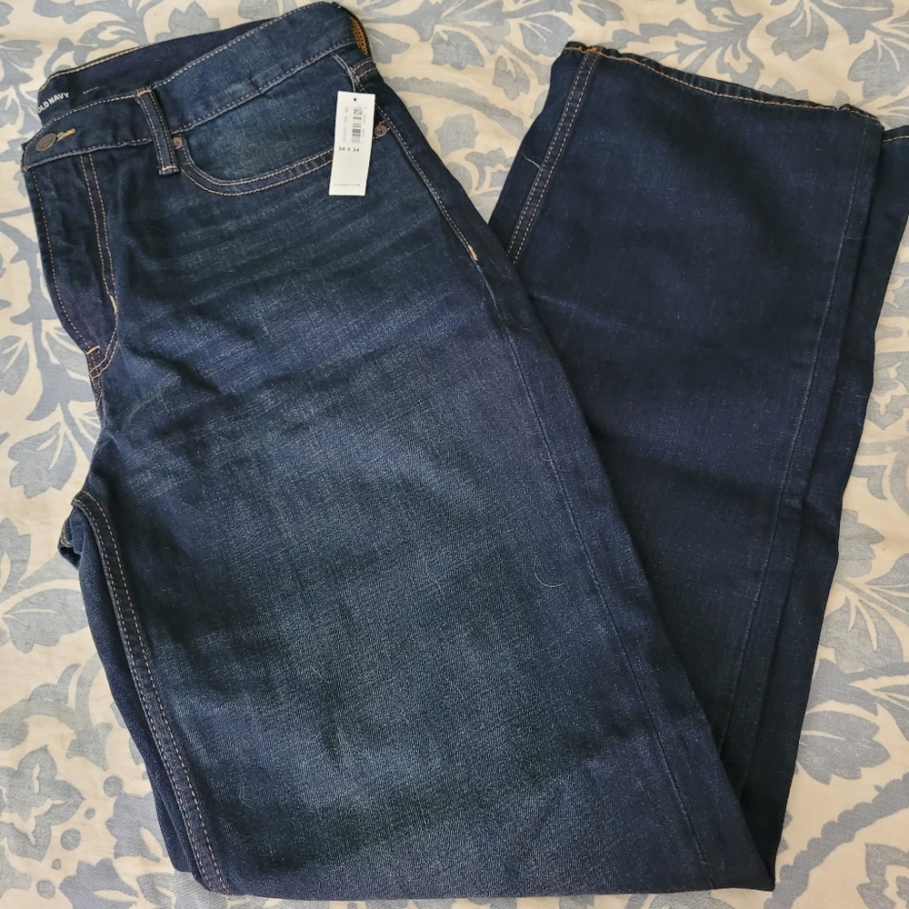 NWT Mens Old Navy Relaxed Fit Jeans